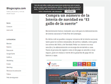 Tablet Screenshot of blogscopia.com